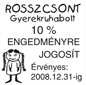 STAMPY 9022 b�lyegz� nyomat minta