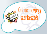 Online N�vjegy Szerkeszt�