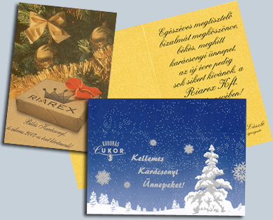 Egyedi üdvözlőlap készítés, Egyedi üdvözlőlap nyomtatás