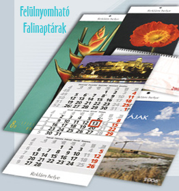 Falinaptár felülnyomás