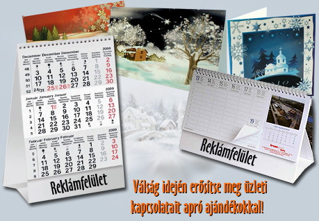 Napt�rak, �dv�zl�lapok 2010