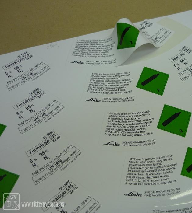 Screen printing stickers IX / 1, VIII / 7, VIII/17 . - vinyl, adhesive 0