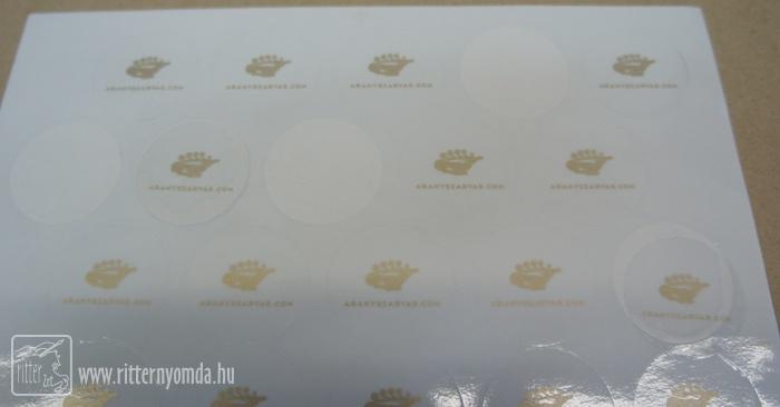 Screen printing stickers - scratched 0