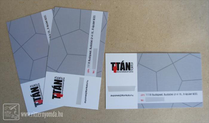 Digital print business cards - uv varnish 0