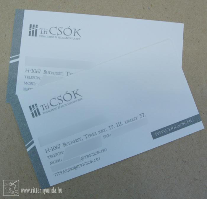 Offset Printing Business Cards - a color 0