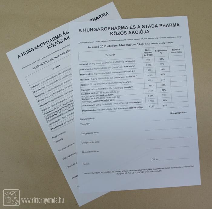 Digital printing flyers - black and white 0