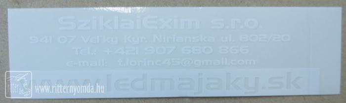 Screen printing stickers - clear vinyl 0