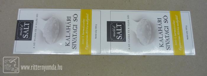 Digital printing stickers - Kalahari, desert, product, scratched 0