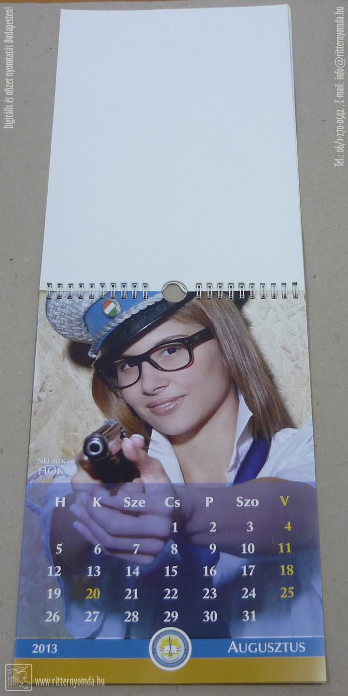 Offset printing , Wall Calendar - university, policing, a4, 2,013 1