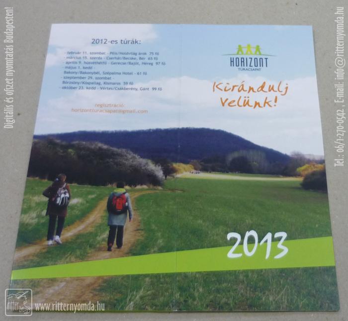 Digital Printing, Brochure - trip, Hiking, 2,013,  1