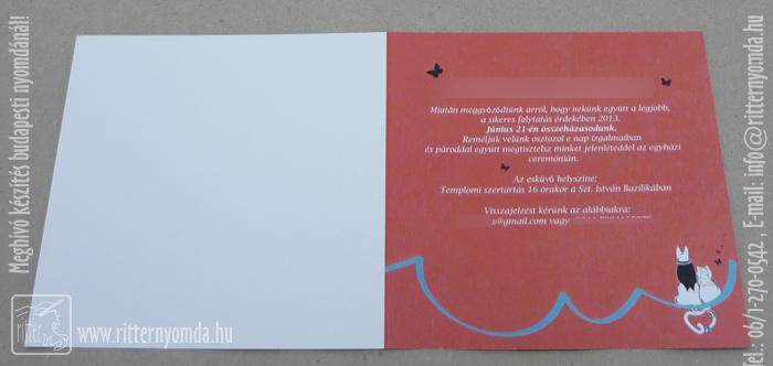 Digital printing wedding invitation - wedding, engagement, temple 1