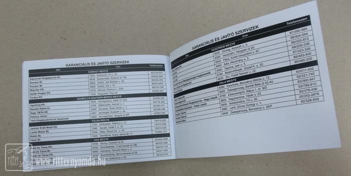 Offset printing, warranty card - warranty, guarantee, burning mark 0