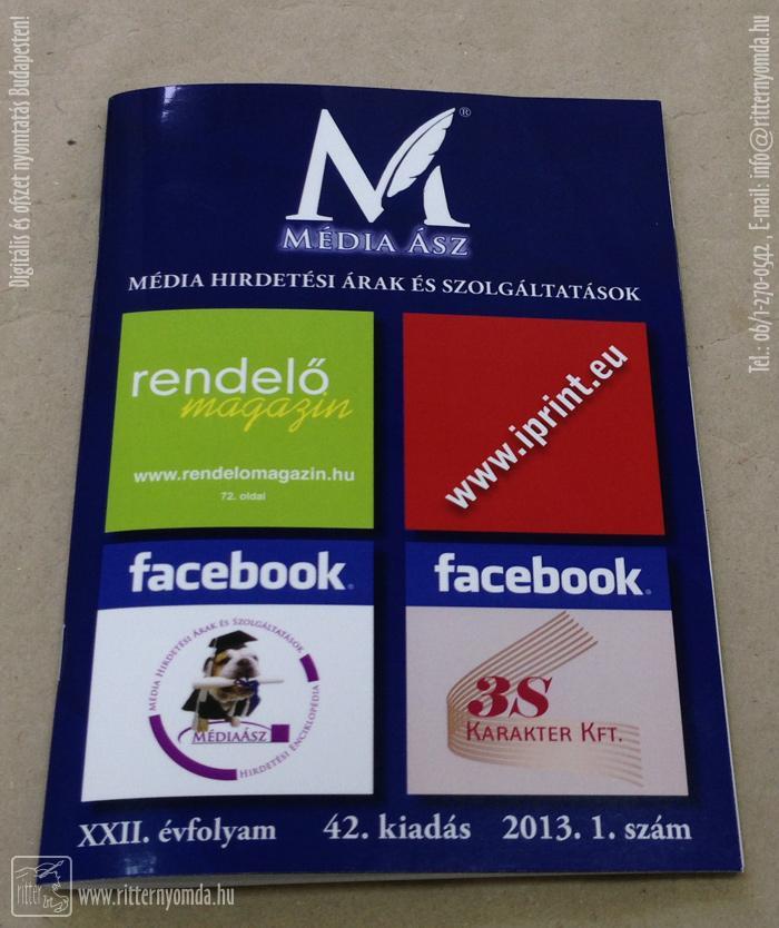 Digital printing booklet - ad, advertisement, price list 0