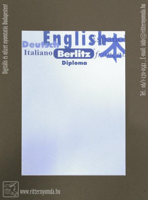 Offset printing diploma - typography, language, learning, foreign, diploma 0