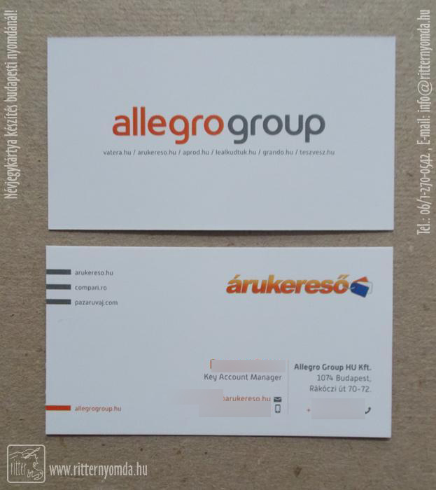 Digital printing business cards - online, division Manager, key, account, manager 0