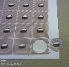 Digital printing stickers - please, hearts, scratched