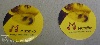 Digital printing stickers - music, muzaiko, round