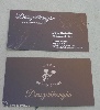 Digital print business cards - confectioner, dessert, sweets, design