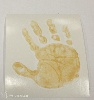 Digital printing car stickers - palm, mold, hand