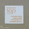 Digital print business cards - spice, square, creative leadership, distribution
