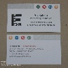 Digital and screen printing business cards - canteen, restaurant, embossed