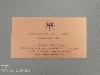 Digital Printing Business Cards - bronze, goldsmith, sculptor