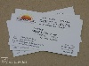 Digital printing business cards - travel, Japanese, interpreter, guide