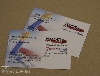 Digital printing, business card - food industry, hygiene, brush, decoration