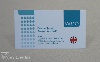 Digital printing business cards - territorial, representative, enamelled