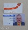 Digital printing business cards - manager, creative, Design