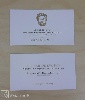 Offset printing business card - nature, cure, sports, endowment, salubrity