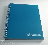Offset printing notebook - grid, punched