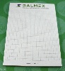jegyzettömb, munkalap, jegyzettömb, négyzetrácsos