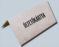 Ültetőkártya készítés