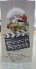 asztali menü display, mozi, étterem, kávézó