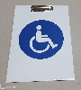 Digitális nyomtatás Felírótábla, kerekesszék, mozgáskorlátozott