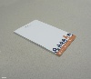 Jegyzettömb, fejben, ragasztva, hátlappal