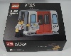 Kis doboz, lego, játék, logózott, játékfigura