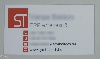 Névjegykártya, értékesítő, ügyvitel, logózott