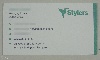 Névjegykártya, manager, logózott, angol