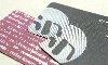 Szitanyomás Névjegykártya, kommunikáció, vezető, fejlesztés, média, design, rendezvény, kreatív, papír, ezüst, festék, sarokkerekített, szita, nyomtatás