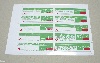 nyomás Matrica 40x140 mm, öntapadó, címke, matrica, rietzelve