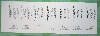 Jegytömb - 2x3 pld, jegytömb, tűzve, jegy