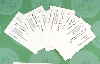 Névjegykártya 6x100pld, névjegy, névkjegy